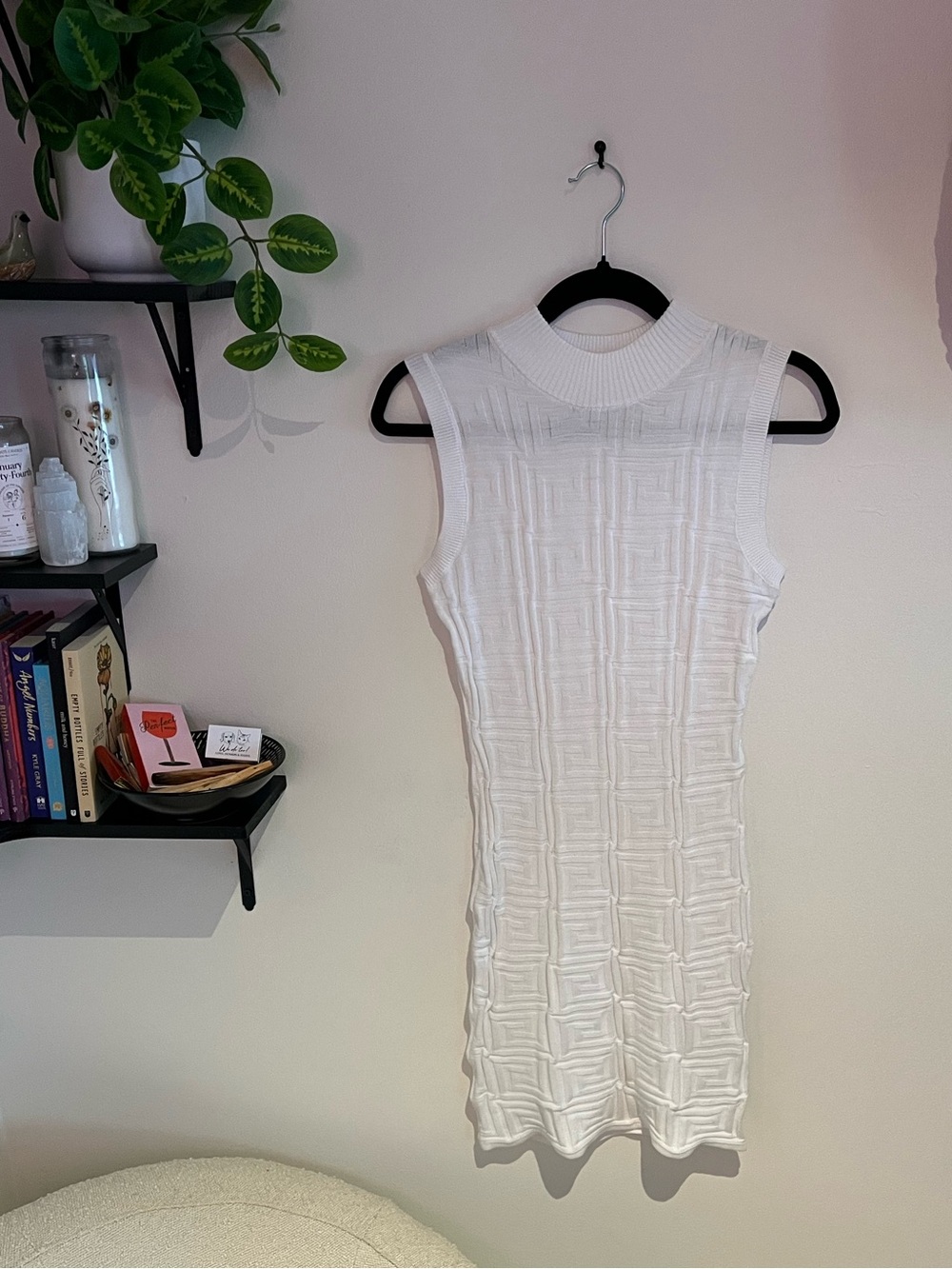 Jolie & Joy White Sweater Dress
